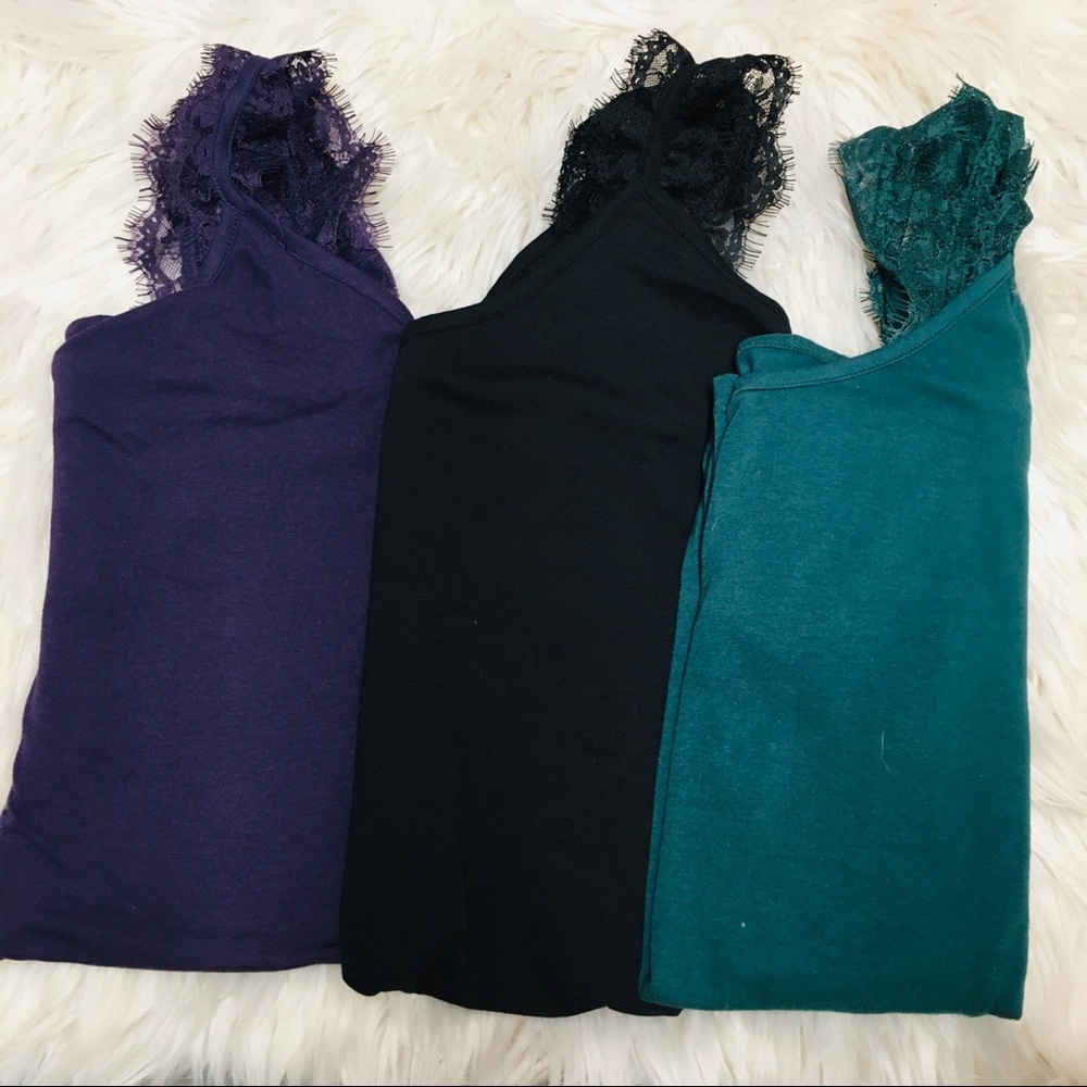 Plus Size Lace Cami Bundle